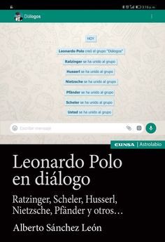LEONARDO POLO EN DIÁLOGO