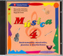 MUSICA 4 - CD MATERIAL AUDITIVO PARA EL AULA. MUSICA