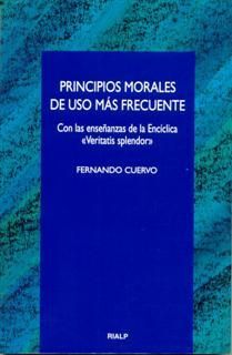 PRINCIPIOS MORALES DE USO MAS FRECUENTE