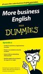 MORE BUSINESS ENGLISH PARA DUMMIES