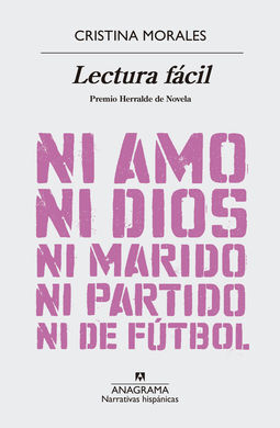 LECTURA FÁCIL: NI AMO, NI DIOS, NI MARIDO, NI PARTIDITO DE FUTBOL