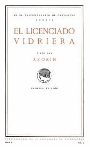EL LICENCIADO VIDRIERA. VISTO POR AZORIN