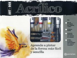 ART BOX ACRILICO KIT LIBRO + LAMINAS + MATERIAL