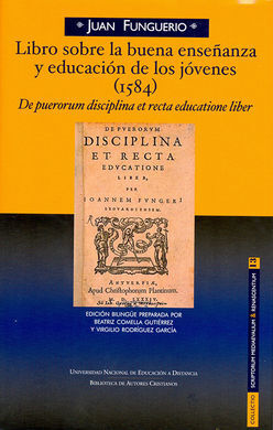 LIBRO SOBRE LA BUENA ENSEÑANZA Y EDUCACIÓN DE LOS JÓVENES (1584) DE PUERORUM DIS