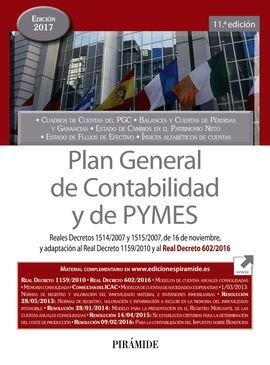 PLAN GENERAL DE CONTABILIDAD Y DE PYMES - 9788436839159