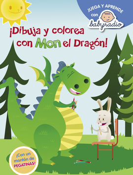 DIBUJA Y COLOREA CON MÓN EL DRAGÓN