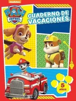 PAW PATROL - CUADERNO DE VACACIONES - 5 AÑOS