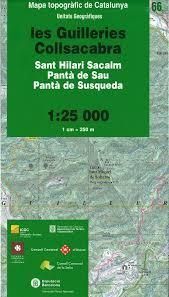 66 LES GUILLERIES COLLSACABRA 1:25.000 -ICC