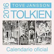 2016 - TOLKIEN CALENDARIO PARED