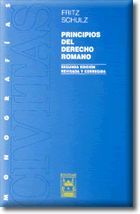 PRINCIPIOS DEL DERECHO  ROMANO