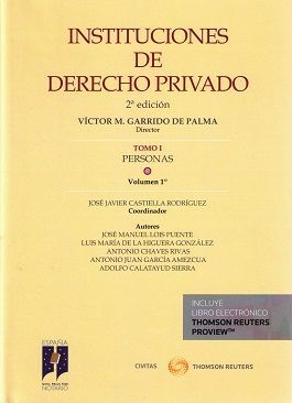 INSTITUCIONES DE DERECHO PRIVADO TOMO I PERSONAS VOL.1