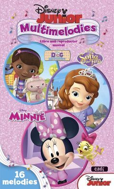 DISNEY JUNIOR. MULTIMELODIES. LLIBRE AMB REPRODUCTOR MUSICAL