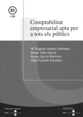 COMPTABILITAT EMPRESARIAL APTA PER A TOTS ELS PÃBLICS