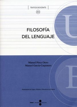 FILOSOFÍA DEL LENGUAJE