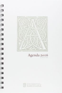 AGENDA 2016. ANY RAMON LLULL