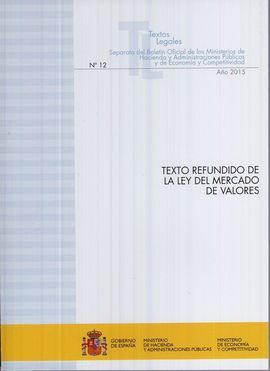 TEXTO REFUNDIDO DE LA LEY DEL MERCADO DE VALORES 2