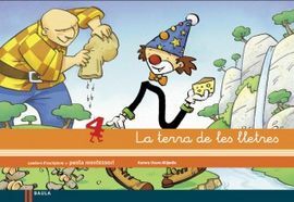 LA TERRA DE LES LLETRES-  QUADERN 4 - LLENGUA CATALANA - EDUCACIÓ INFANTIL, 4 ANYS - QUADERN D'ESCRIPTURA 4