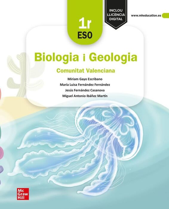BIOLOGIA I GEOLOGIA 1R ESO. C. VALENCIANA. EDICIÓN LOMLOE