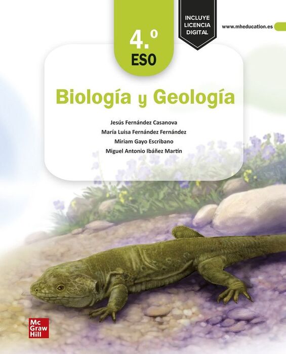 BIOLOGÍA Y GEOLOGÍA 4 ESO. EDICIÓN LOMLOE