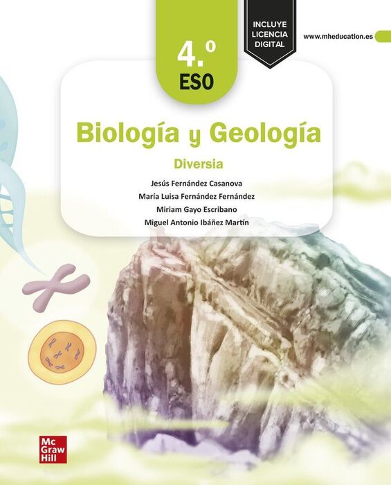 BIOLOGÍA Y GEOLOGÍA 4 ESO. DIVERSIA. EDICIÓN LOMLOE