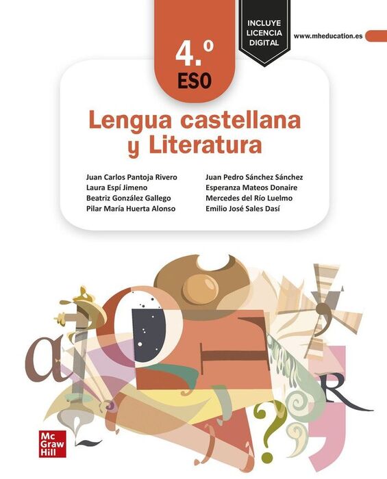 LENGUA CASTELLANA Y LITERATURA 4 ESO. INCL.GUÍAS DE LECTURA. EDICIÓN LOMLOE