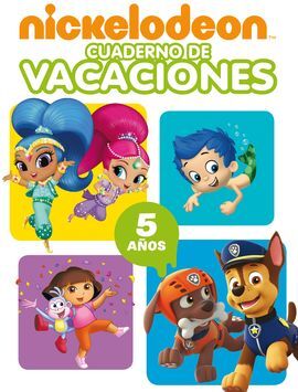 NICKELODEON.CUADERNO DE VACACIONES 5 A.