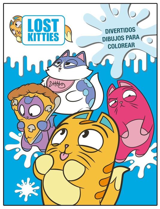 LOST KITTIES. DIVERTIDOS DIBUJOS PARA COLOREAR