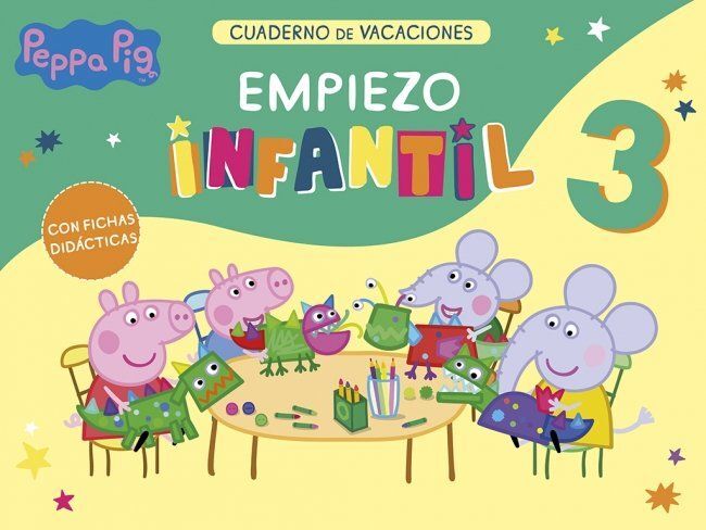 CUADERNO DE VACACIONES PEPPA PIG 3 A?OS