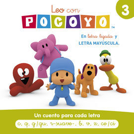 POCOYO LECTOESCRITURA. LETRAS CQGRBVZ