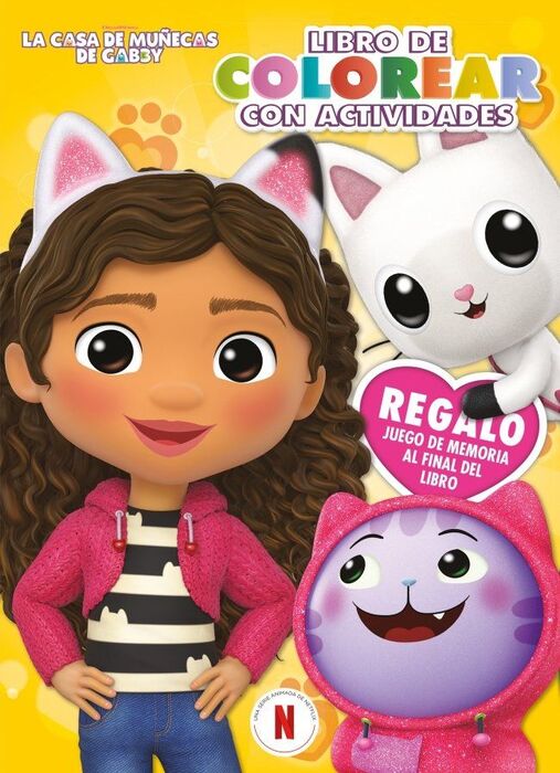 GABBY ACTIVIDADES. LIBRO DE COLOREAR