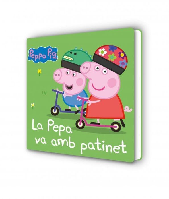 PEPPA PIG CARTRO. PEPA VA AMB PATINET