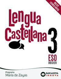 MARÍA DE ZAYAS 3 ESO. LENGUA CASTELLANA