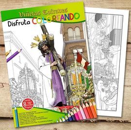 DISFRUTA COLOREANDO VIÑETAS COFRADES 1