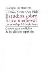 ESTUDIOS SOBRE LÍRICA MEDIEVAL