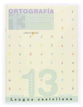 CUADERNO ORTOGRAFIA 13