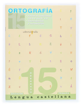 CUADERNO ORTOGRAFIA 15
