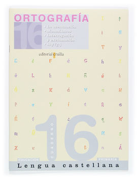 ORTOGRAFIA CUADERNO 16