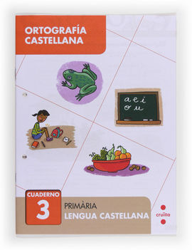 ORTOGRAFÍA CASTELLANA 3 - 1º ED. PRIM.