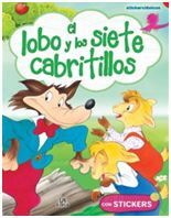 EL LOBO Y LOS SIETE CABRITILLOS (STICKERCLASICOS)