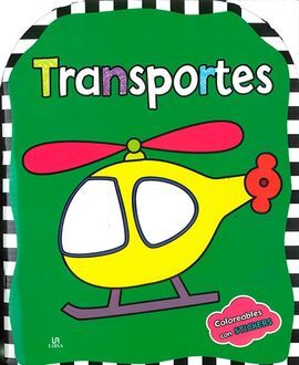 TRANSPORTES (COLOREABLES CON STICKERS)