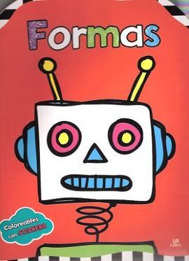 FORMAS (COLOREABLES CON STICKERS)