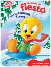 VAMOS DE FIESTA CON LOS LOONEY TUNES + STICKERS (PEGA LOONEYS