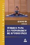 TEMARIO EDUCACIÃN FÃSICA, CUERPO DE MAESTROS