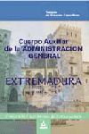 CUERPO AUXILIAR DE LA ADMINISTRACIÃN GENERAL DE EXTREMADURA