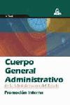 TEST CUERPO GENERAL ADMINISTRATIVO DE LA ADMINISTRACION DEL ESTADO PROMOCION INTERNA