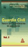 TEMARIO V. 2 GUARDIA CIVIL MATERIAS SOCIO CULTURALES Y TECNICO CIENTIFICAS