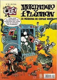 OLE! MORTADELO Y FILEMÓN. LA MÁQUINA DE COPIAR GENTE