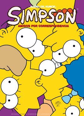 MAGOS DEL HUMOR SIMPSON. 45: AMIGOS POR CORRESPONDENCIA