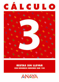 CÁLCULO 3. RESTAS SIN LLEVAR