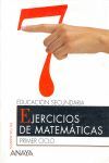 EJERCICIOS DE MATEMATICAS NÂº 7 EN TUS MANOS EDUCACION SECUNDARIA
